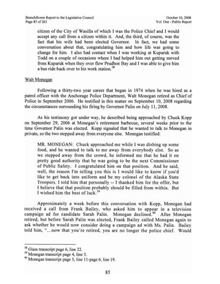 Sarah Palin Troopergate Report