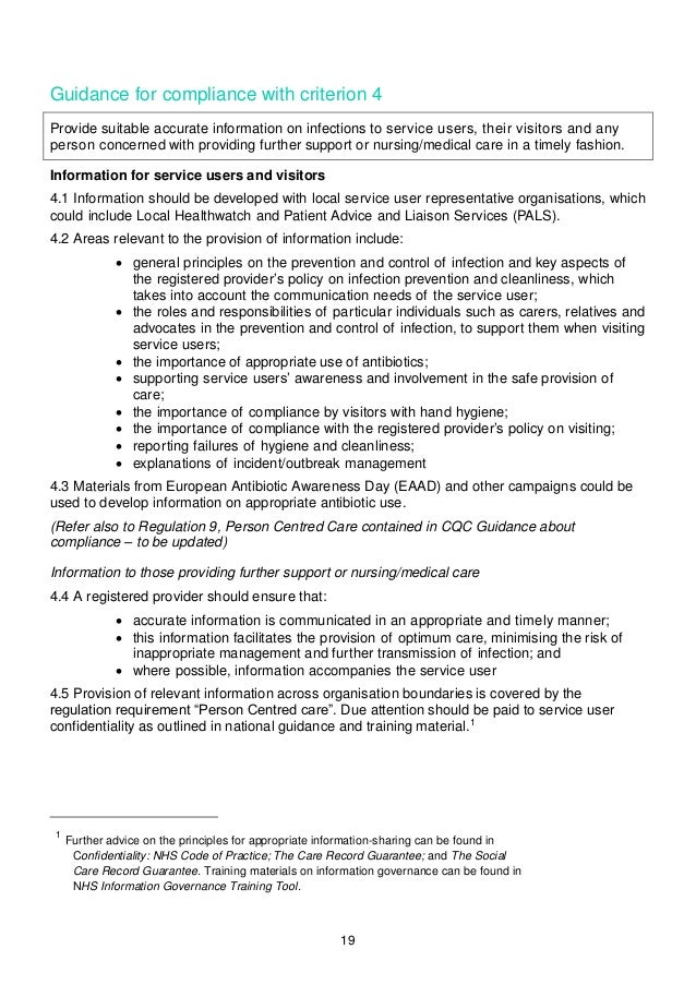 The Health and Social Care Act 2008