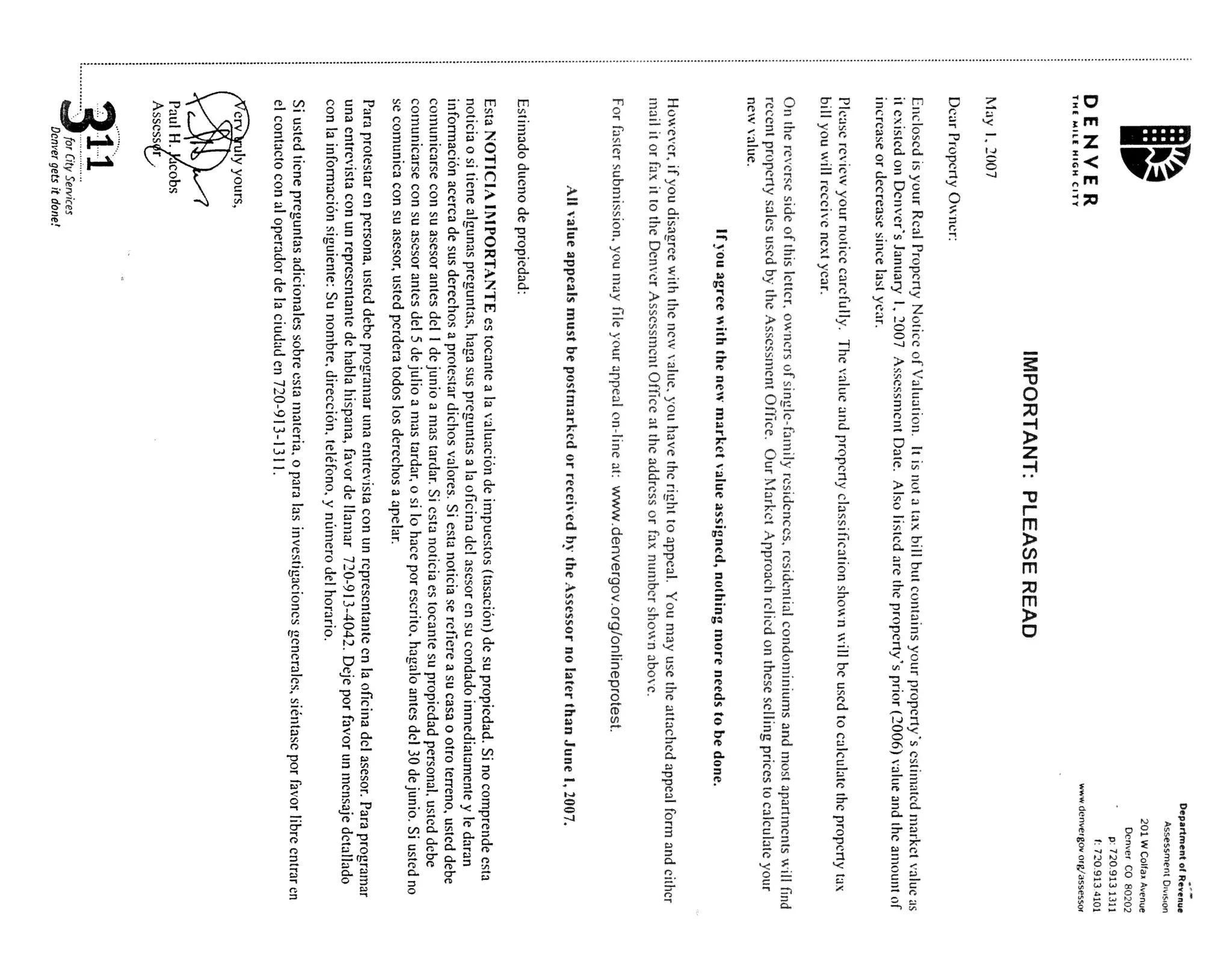 Assessment Evaluation Notice-Spanish Translation | PPT