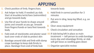 Comprehensive Guide to Plaster Techniques in Orthopaedics: Materials ...