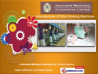 Manufacturer of Wire Working Machines
 