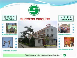 Success Circuits International Co., Ltd
企 业 精 神
Our Spirit
企 业 文 化
Our Culture
 