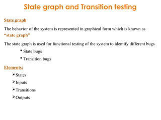 Comprehensive Guide to State Graphs and Transition Testing in Software ...