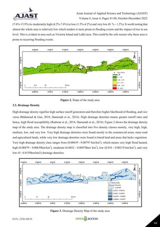 Flood Vulnerability Mapping using Geospatial Techniques: Case Study of ...