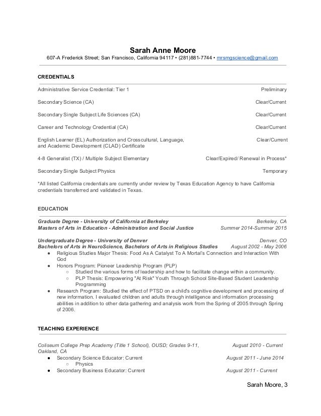 sarahmooreresume_detailedresumeswithworksamples letter service berkeley