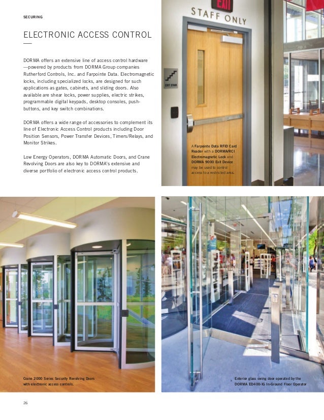 Dorma Door Operators & AL 401. The Heavy Duty Deluxe Automatic Door Operator.