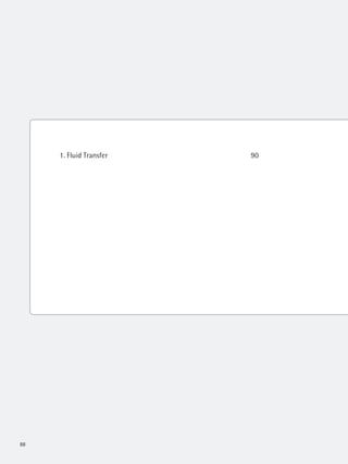 88
1. Fluid Transfer 90
 