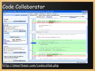 Code Collaborator http://smartbear.com/codecollab.php 
