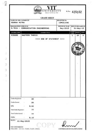 M.Tech_B.Tech Certificates Scan Copy | PDF