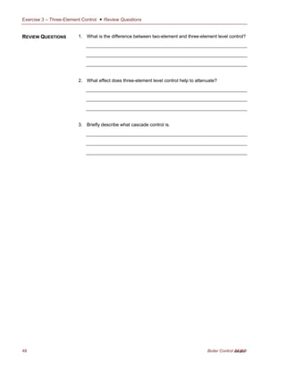 INSTRUMENTATION AND PROCESS CONTROL - BOILER CONTROL | PDF