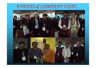 EVENTS & COMPANY VISTT.
 