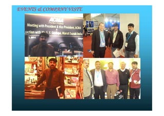 EVENTS & COMPANY VISTT.
 