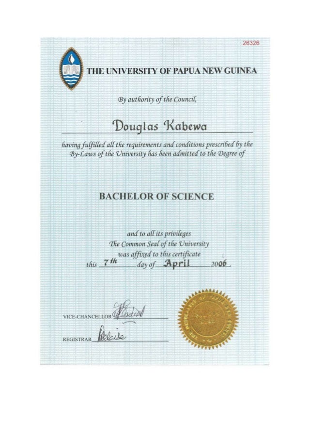UPNG Degree
