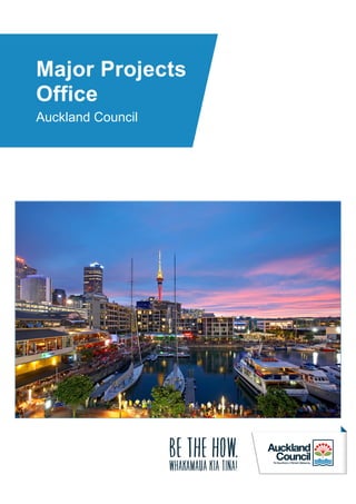 Major Projects
Office
Auckland Council
 