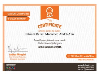 Ibtisam Refaat Mohamed Abdel-Aziz
 