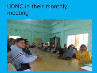 UDMC in their monthly
meeting
 