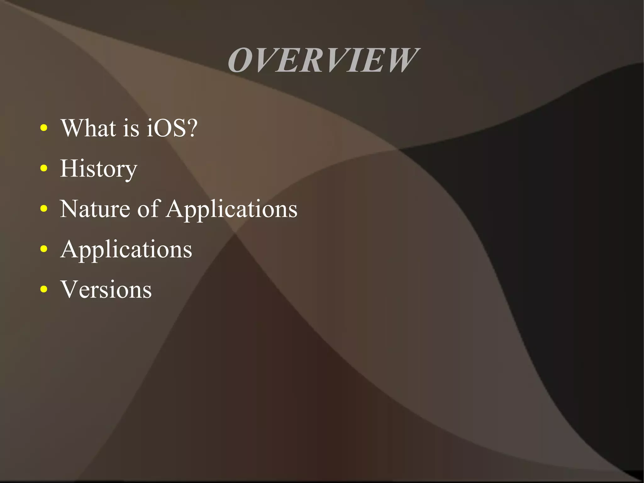 iOS PPT | PPT