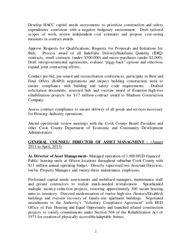 Doc contract officer resume citrb
