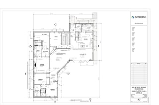 OVEN
WD
DW
REF.
DN
DN
DN
G
FI
GFI
GFI
GFIGFIGFI
GFIGFIGFI
GFI GFI
GFI
GFI
GFI
GFI
GFI
GFI
GFI
2
A13
OFFICE
W.I. CLOSET
1/2 BA
LAUNDRY
DINING/ MEETING
ROOM
LIVING ROOM
ADA SHOWER
VANITY
WATER CLOSET
MASTER
BEDROOM
BEDROOM
BA VANITY
UNIVERSAL
SHOWER / WC
CL
BEDROOM
KITCHEN
PULL OUT PANTRY
30" H COUNTER
36"H COUNTER
ATTIC ACCESS
CRAW
SPACE
ACCESS
8x12 TIMBER COLUMN
8X8 TIMBER COLUMN
5'-4" x 10'-8"
4'-3" x 7'-1"
10'-3" x 13'-5"
4'-3" x 3'-1"
13'-9" x 10'-0"
6'-6" x 7'-3"
18'-1" x 10'-1"
20'-0" x 10'-1"
12' -7" x 14'-9"
10'-11" x 7'-0"
3'-10" x 7'-1"
13'-7' x 14'-5"
6'-8" X 10'-11"
6'-8" X 3'-8"
13'-7" X 7'-6"
7'-6' X 5'-11"
10'-3" X 13'-1"
6'-10" X 13'-1"
4'-9" X 15'-2"
6'-6" X 6'-9"
SUNROOM
TO MEZZANINE
ABOVE
STAIRS
50 50 56
31
54
54
50
41
12
9
59
37
50
46
42
44
34
50
49
49
51
51
19
13
25
24
22 32
27
21
20
69
47
43
49
50
EXPOSED TIMBER OVHD BEAM & ATTTIC WALL
FIREPLACE/ CONDENSED HEAT /
COOLING SYS. (ENERHEAT IFP45
MODEL FROM NU-AIR)
8X8 TIMBER COLUMN
45
VAULTED CLG
VAULTED CLG 7'-5"
7'-8"
17' - 0 1/2" 4' - 1 1/2" 6' - 1"
2' - 7 1/2" 2' - 2"
9' - 5" 4' - 6"
3'-4"4'-41/2"4'-1"9'-9"
11' - 0"
10'-71/2"
4' - 11"
21' - 11 1/2"
7'-11/2"9'-9"7'-10"9'-7"7'-8"
5'-11"
59'-61/2"
32' - 6 1/2" 21' - 4 1/2"
33'-51/2"
33'-10"
9' - 11"
LEVEL2 TOTAL AREA + 2195 SF N
59
62
10
WINDOW SEAT
1
A13
3
A14
SOFIT
BUILT-IN BOOKSHELVE
www.autodesk.com/revit
Scale
Project number
Date
Drawn by
Checked by
Consultant
Address
Address
Phone
Fax
e-mail
Consultant
Address
Address
Phone
Fax
e-mail
Consultant
Address
Address
Phone
Fax
e-mail
Consultant
Address
Address
Phone
Fax
e-mail
Consultant
Address
Address
Phone
Fax
e-mail
1/4" = 1'-0"
2/27/20163:44:59PM
A7
MAIN FLOOR PLAN -
LEVEL 2
ARCH 201-9
MR. & MRS. ADAMS
RESIDENCE
12/07/15
M. BERG
P. GRAMLICH
No. Description Date
1/4" = 1'-0"
1
MAIN (LEVEL 2) FLOOR PLAN
 