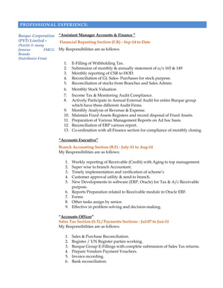 Waqas Curriculum Vitae | DOC