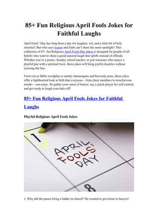 85+ Fun Religious April Fools Jokes for Faithful Laughs.docx