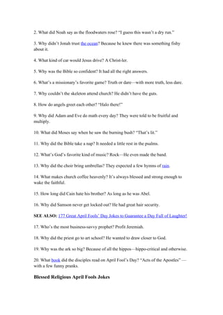 85+ Fun Religious April Fools Jokes for Faithful Laughs.docx