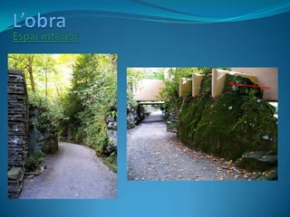 De la SEGONA planta sobresurt una altra terrassa, que forma angle de 90º amb la primera, i fa de sostre i de proteccióde p...