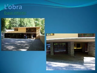 La PRIMERA planta s’assenta directament damunt la roca viva, i és la base de la xemeneia. Per davant, forma una gran terra...