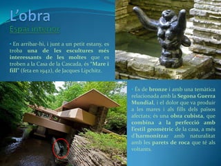 L’obra<br />Espai interior<br />