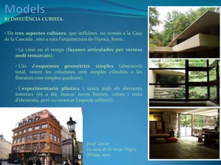  Cases com aquestes són construïdes perquè els rics es facin creure, a ells mateixos, que ja es viu en una època prospera ...