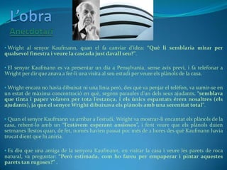 Models<br />Le Corbusier. VillaSavoye. (França. 1929) <br /><ul><li> Són 3 les principals influències que Wright va rebre ...