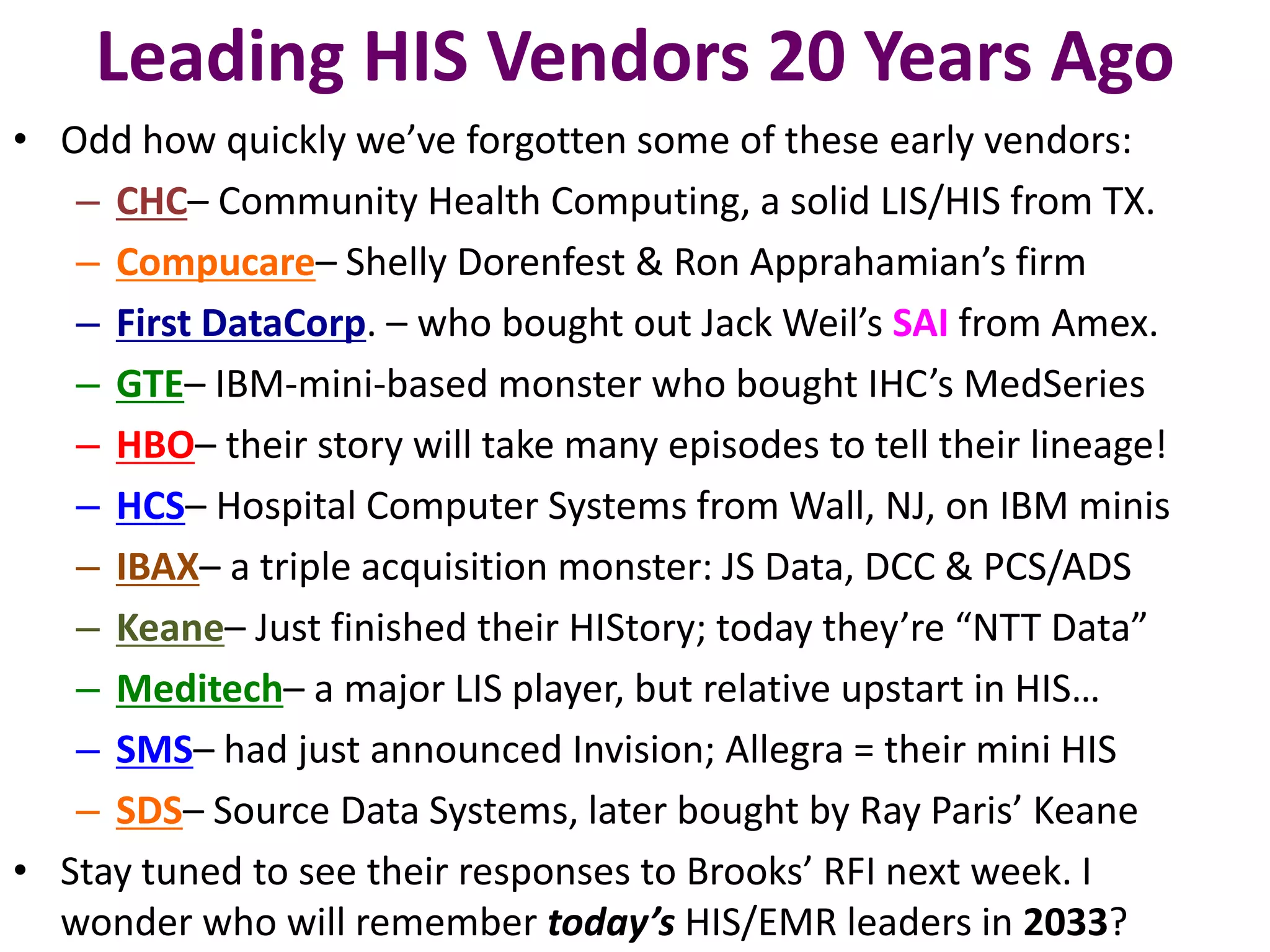 86. meditech part 4 | PPTX | Healthcare Industry | Industries