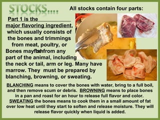 Understanding the Basic Types and Uses of Stocks, Soups, and Sauces in ...