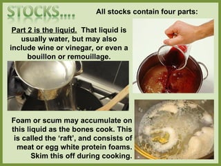 Understanding the Basic Types and Uses of Stocks, Soups, and Sauces in ...