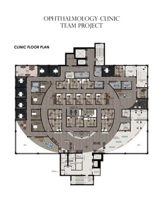 OPHTHALMOLOGY CLINIC
TEAM PROJECT
CLINIC FLOOR PLAN
 