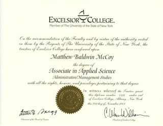 AAS - Excelsior College