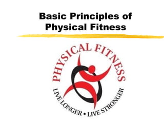Basic Principles of
Physical Fitness
 