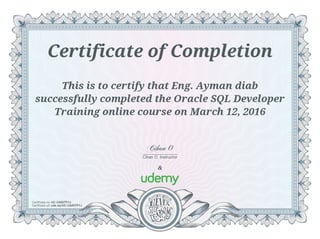 Oracle SQL Developer Training | PPT
