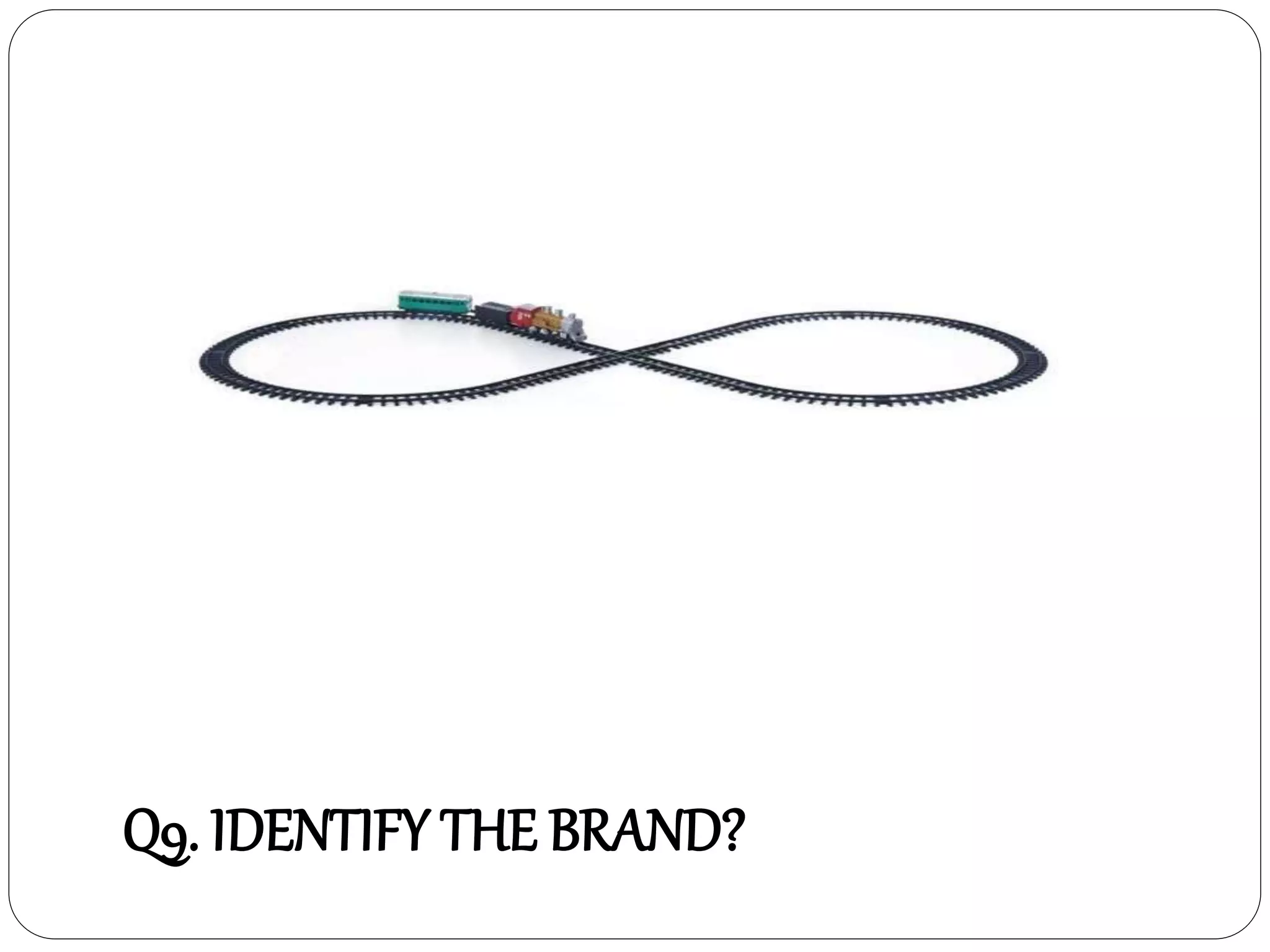 Q9. IDENTIFY THE BRAND?
 