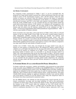 A Two-Stage Hybrid Model by Using Artificial Neural Networks as Feature ...