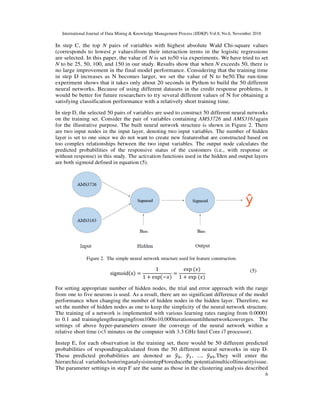 A Two-Stage Hybrid Model by Using Artificial Neural Networks as Feature ...