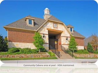 Community Cabana area at pool - HOA maintained.