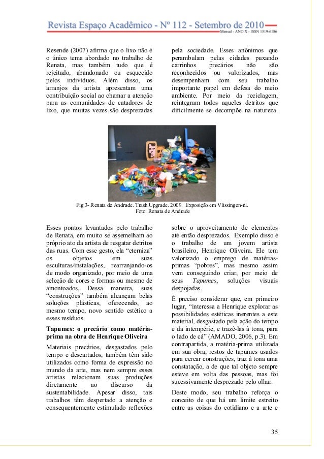 Artigo arte