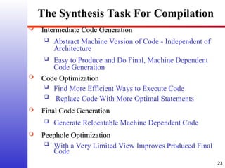 Compiler design computer science engineering.ppt