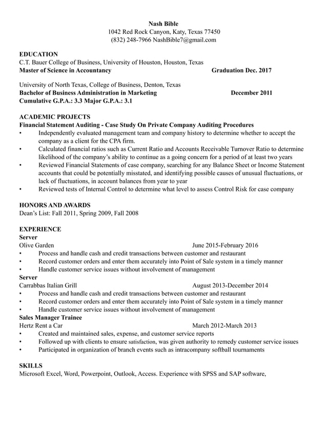 Bauer Resume June 2016 PDF - Bauer Resume June 2016 1 638 