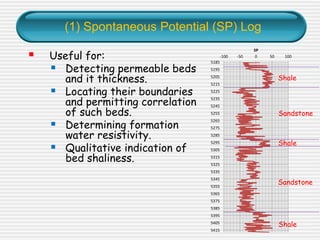 Sp Log Pdf formation evaluation for reservoir engineering | PPT