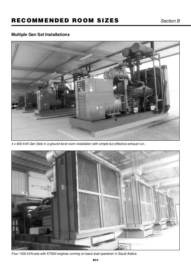 86548526 Installation For Generator Set