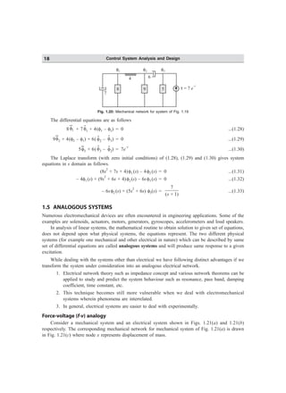Control System Analysis and Design 2nd ed Edition Chandra | PDF