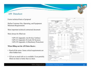 Gas Turbine Training Power Point -Sample | PDF