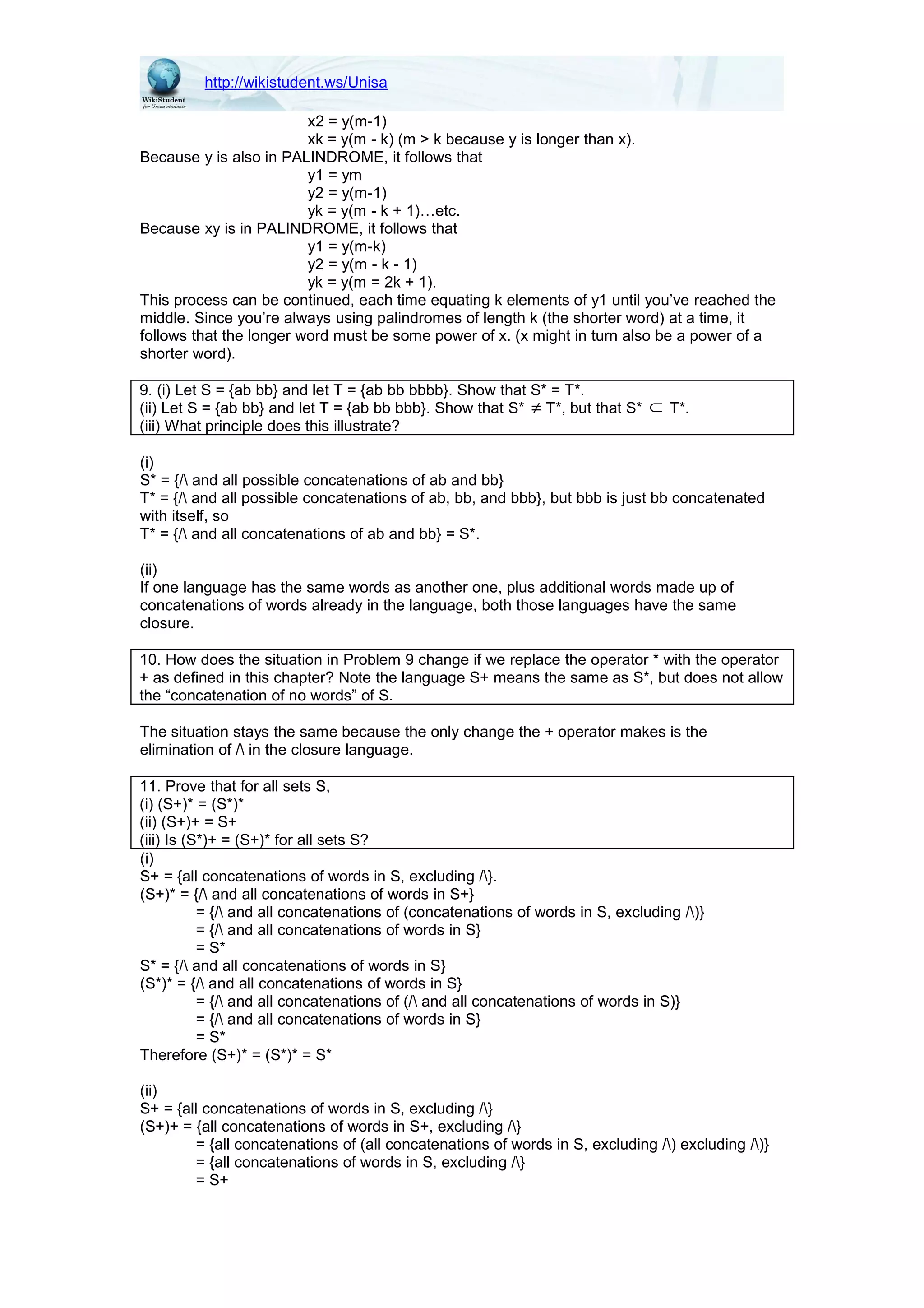 Introduction to Computer theory Daniel Cohen Chapter 2 Solutions | PDF